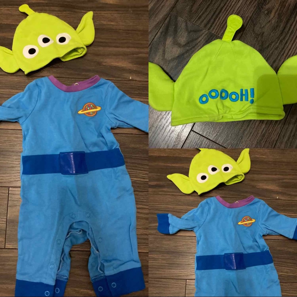 Toy Story Alien infant costume -Size 6-12 M
